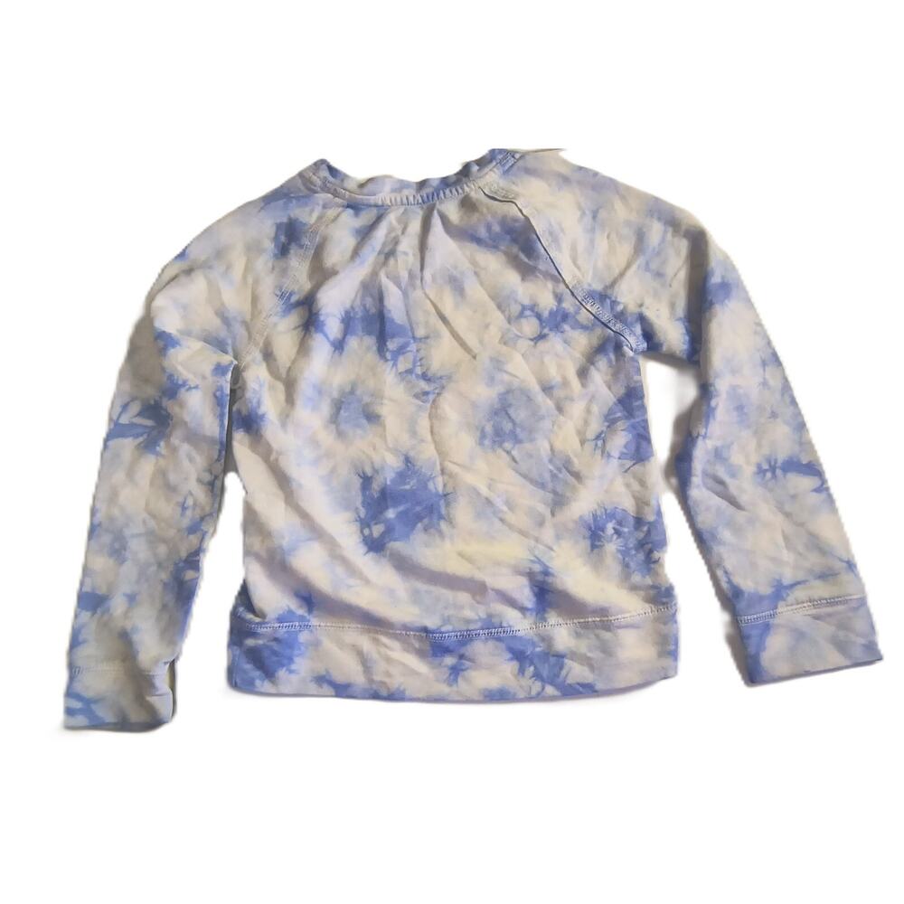 Mudd Girl Tie Dye Elephant Crew Neck Sweatshirt Pullover Causal Blue Sz 7/8 G001 - Picture 4 of 4